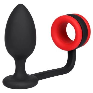 Cocked N' Loaded Silicone Butt Plug & Cock Ring