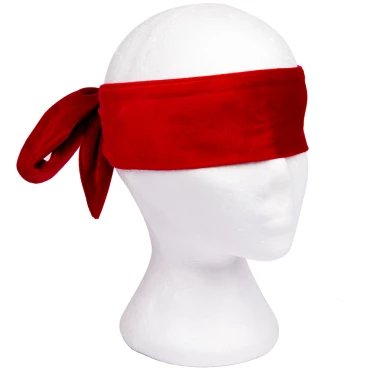Curtain Call Red Velvet Blindfold