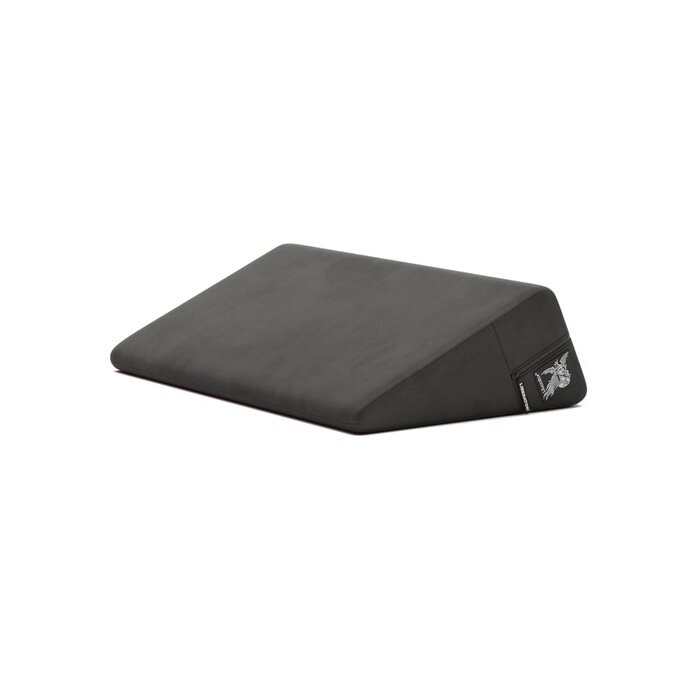 Liberator Wedge - Plus Size - Décor Velvet, Black