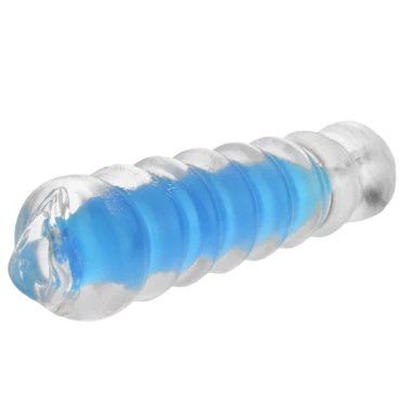 BlueLight Jelly Vagina Stroker - 8 Inch