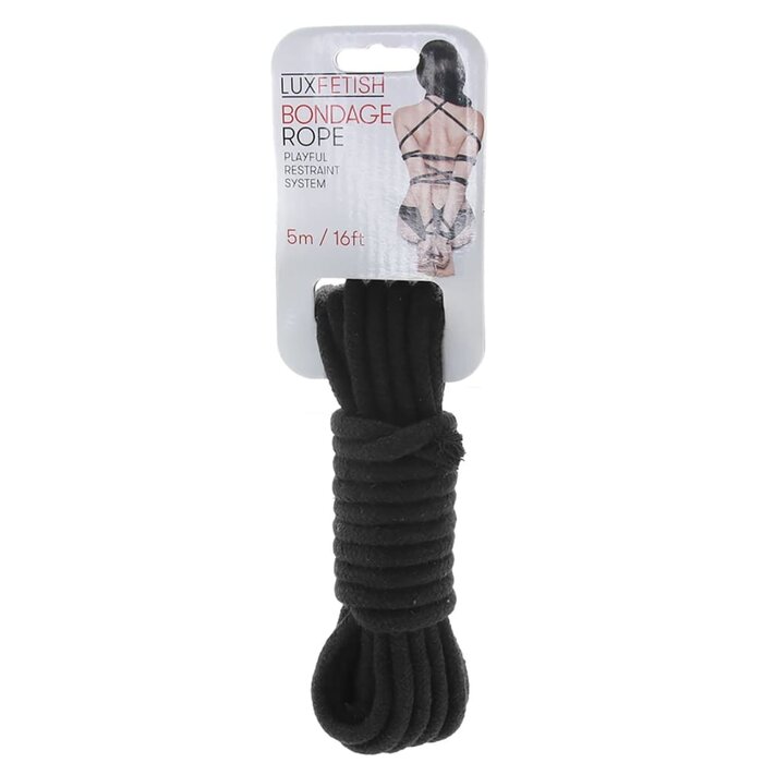 Lux Fetish Bondage Rope - 16 ft.