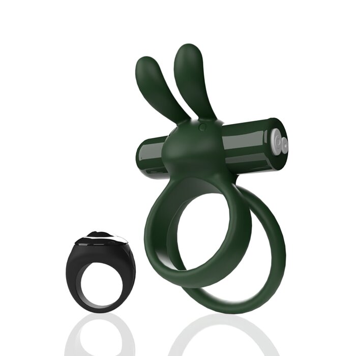 Remote Controlled Ohare Xl Vibrating Ring - Green