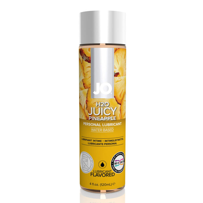 JO H2O Flavored Lubricant - Juicy Pineapple - 4 oz.