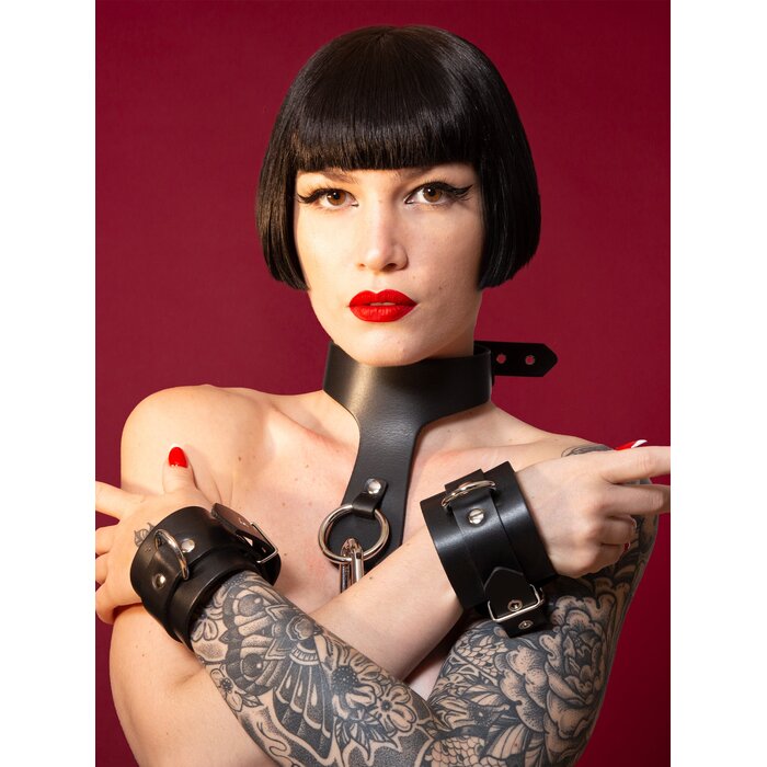 Leather Cuff Set