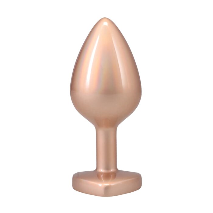Booty Bling Metal Plug - Gold - Medium