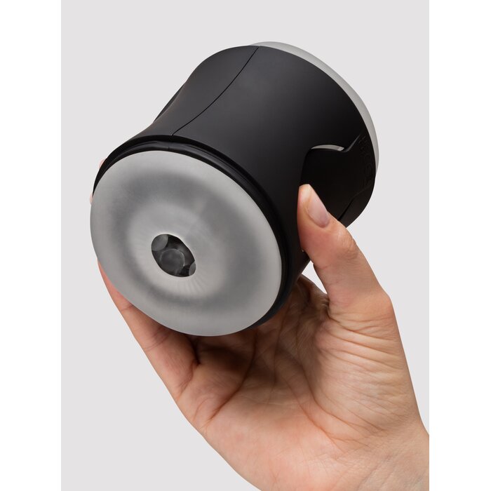 Blowmotion Squeezable Vibrating Masturbator - Black