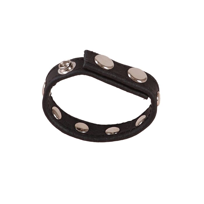 Leather Cock And Ball Single Strap
