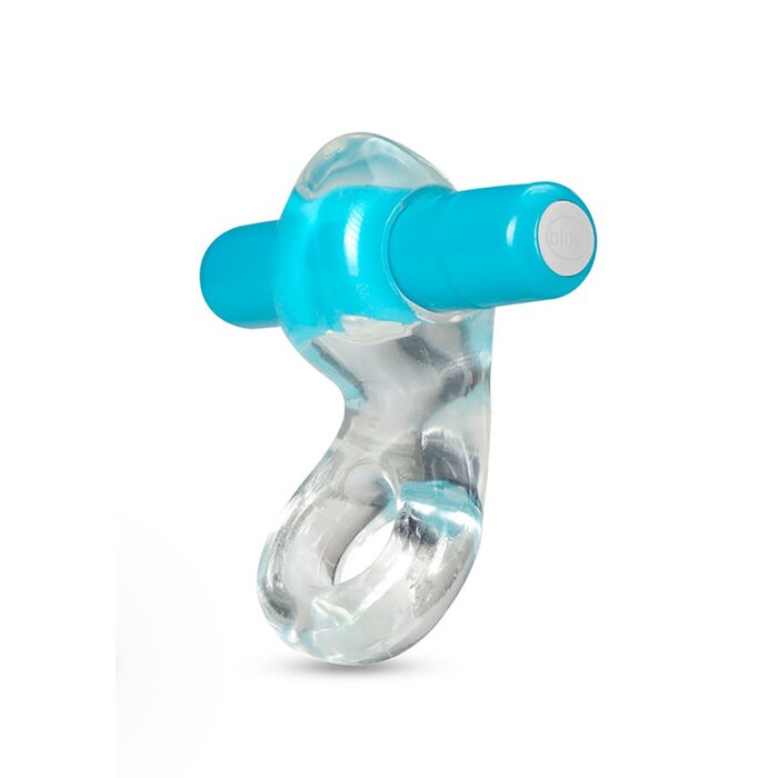 Play with Me - Delight Vibrating C-Ring - Blue