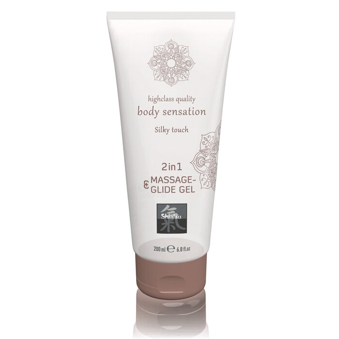 2-in-1 Massage & Glide Gel - Natural 200ml
