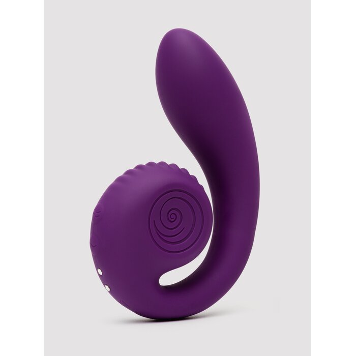 SVibe Gizi Rechargeable Dual Stimulation Curve Vibrator - Purple