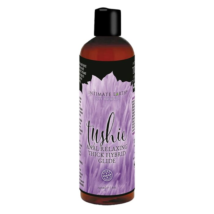Intimate Earth Tushie - Anal Relaxing Thick Hybrid Glide - 8 oz.
