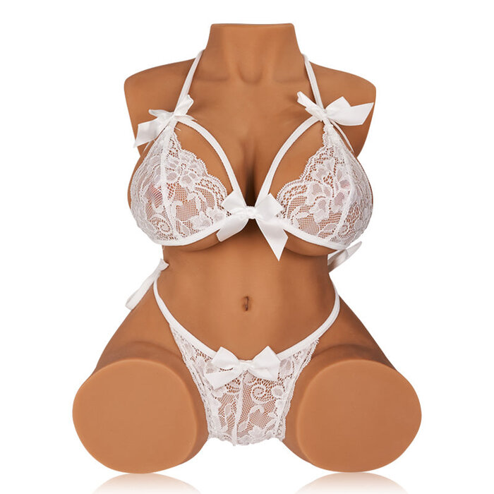 Britney 2.0: 27.3LB Big Boobs Sex Doll Male Masturbator - Wheat