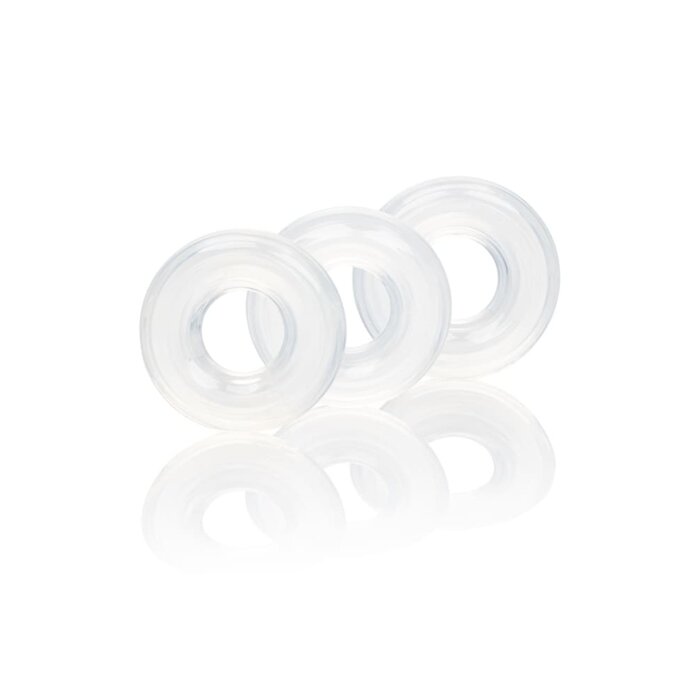 Set of 3 Silicone Stacker Rings
