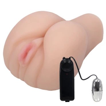 The Nympho Vibrating Pussy & Ass Masturbator - 0.8kg