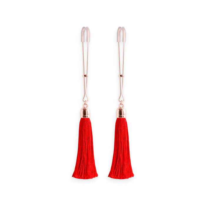 Bound Nipple Clamps - T1 - Red