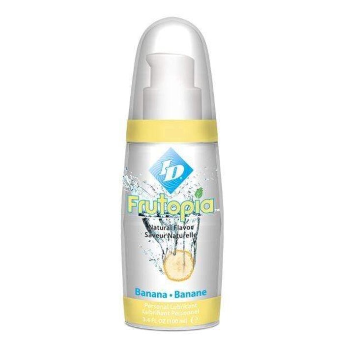 ID Frutopia Pump Banana 100ml: Water-Based Flavoured Lubricant