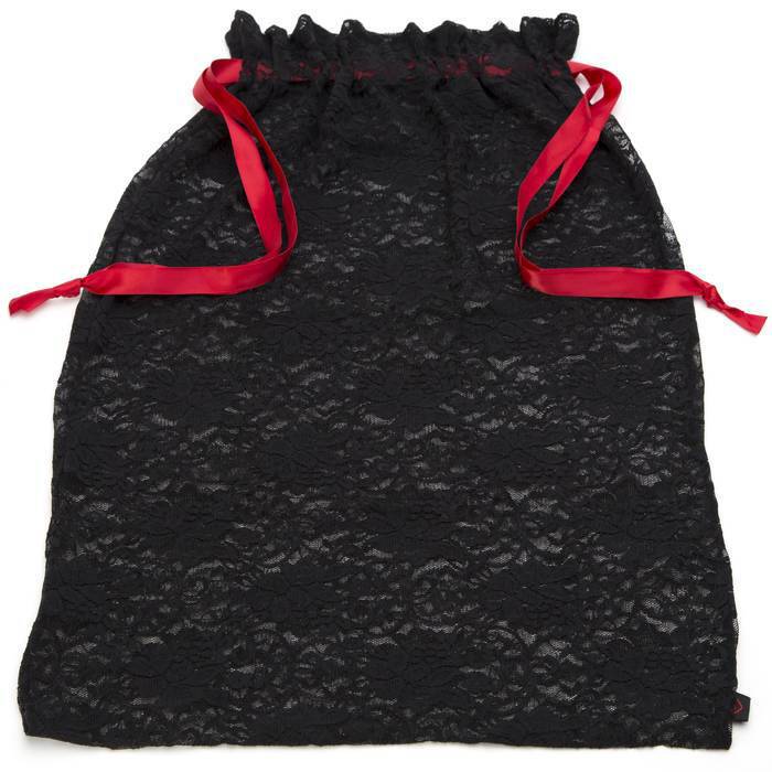 Lovehoney Large Lace Drawstring Lingerie Gift Bag