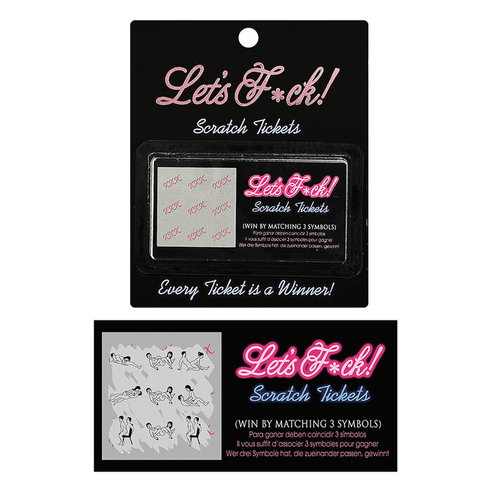 Let's Fuck! Scratch Tickets