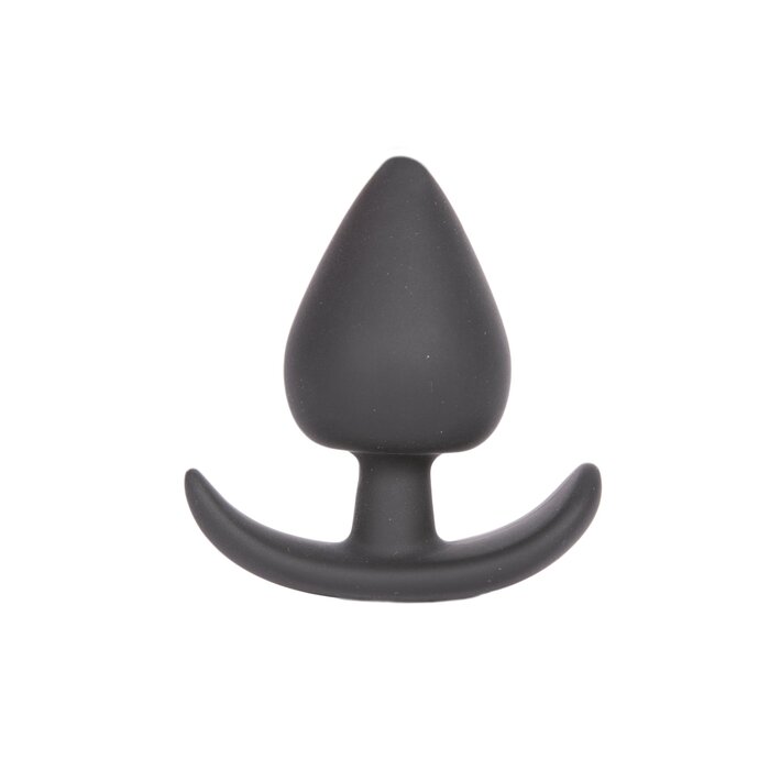 Soku Small Black Silicone Butt Plug