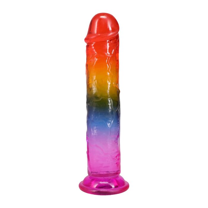 Crystal Jellies® - 7.5 Inch Dong - Rainbow