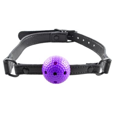 The Violet Verdict Vented Ball Gag
