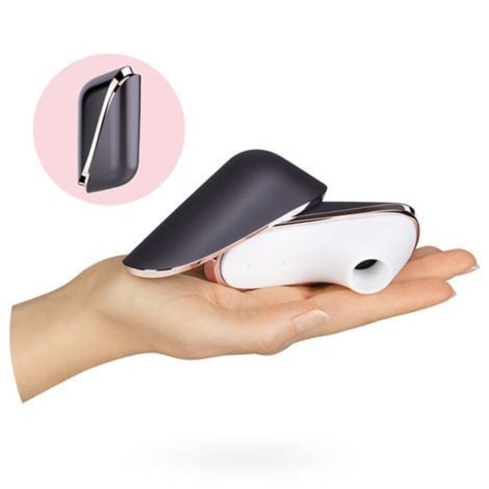 Satisfyer Pro Traveler Rechargeable Clitoral Suction Vibrator for Discreet Pleasure