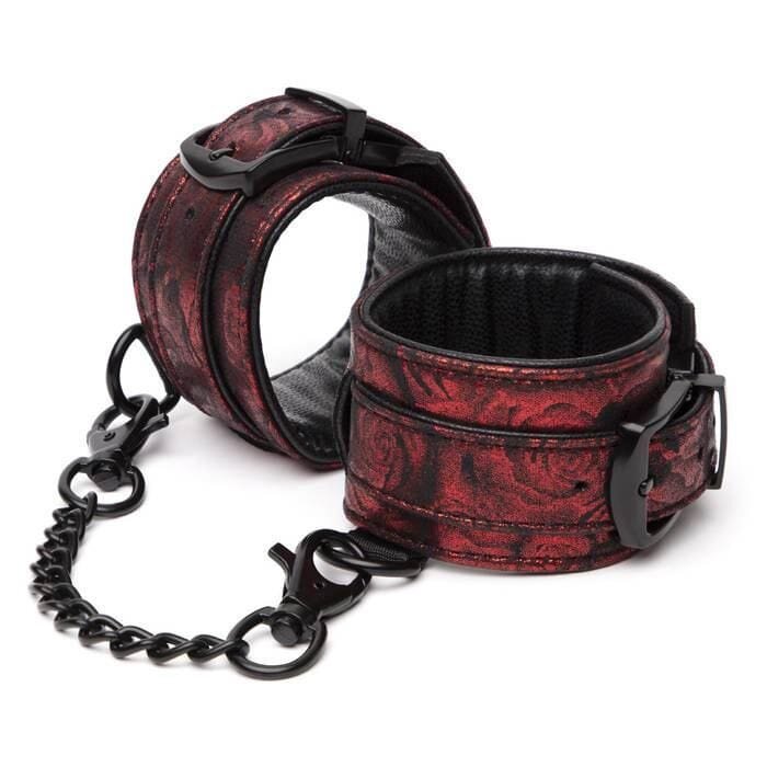 Fifty Shades Sweet Anticipation Wrist Cuffs Adjustable – BDSM Cuffs UK