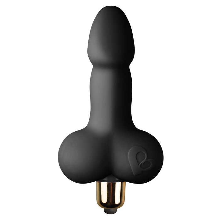 Rocks Off Little Cocky Vibrator Black