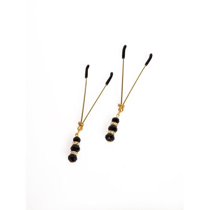 Stainless Steel Gold Intimate Nipple Clamps