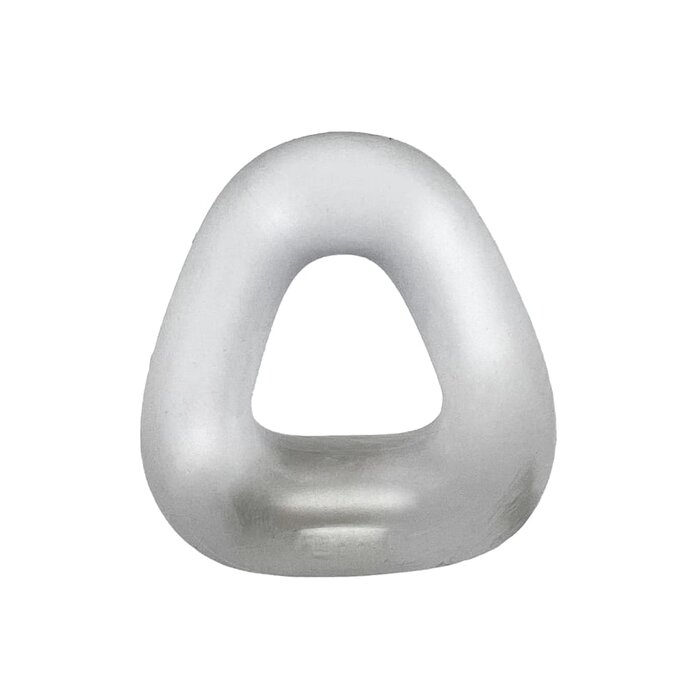 Hunkyjunk Zoid Cock Ring - Clear Ice