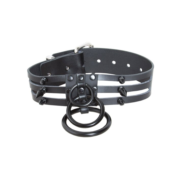 3-Ring 3-Spike Collar