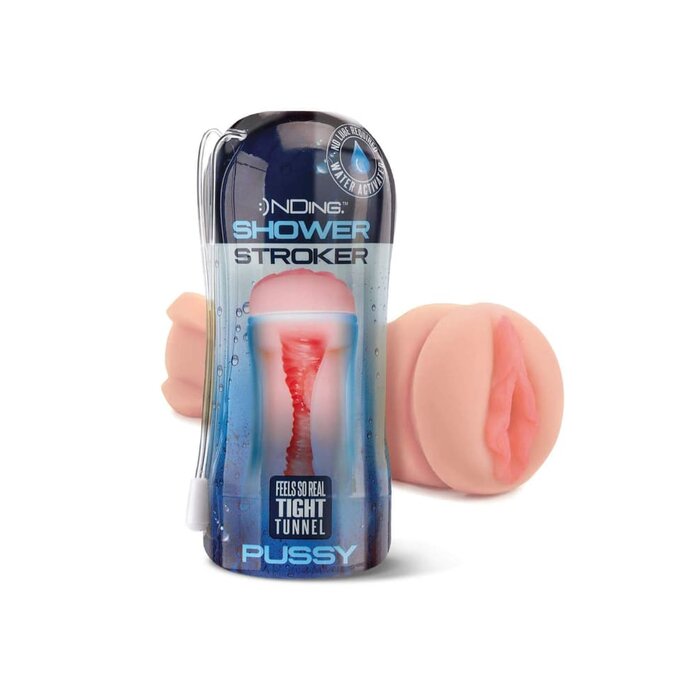Happy Ending Shower Stroker Self Lubricating Pussy