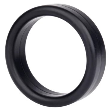 Ring My Bell Black Silicone Cock Ring
