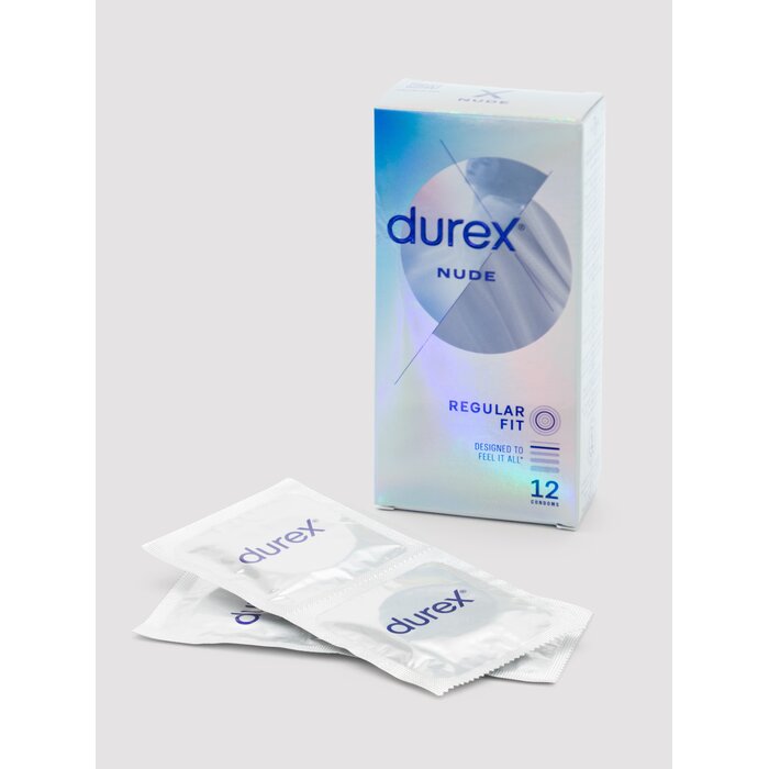 Durex Nude Regular Fit Condoms (12 Pack)
