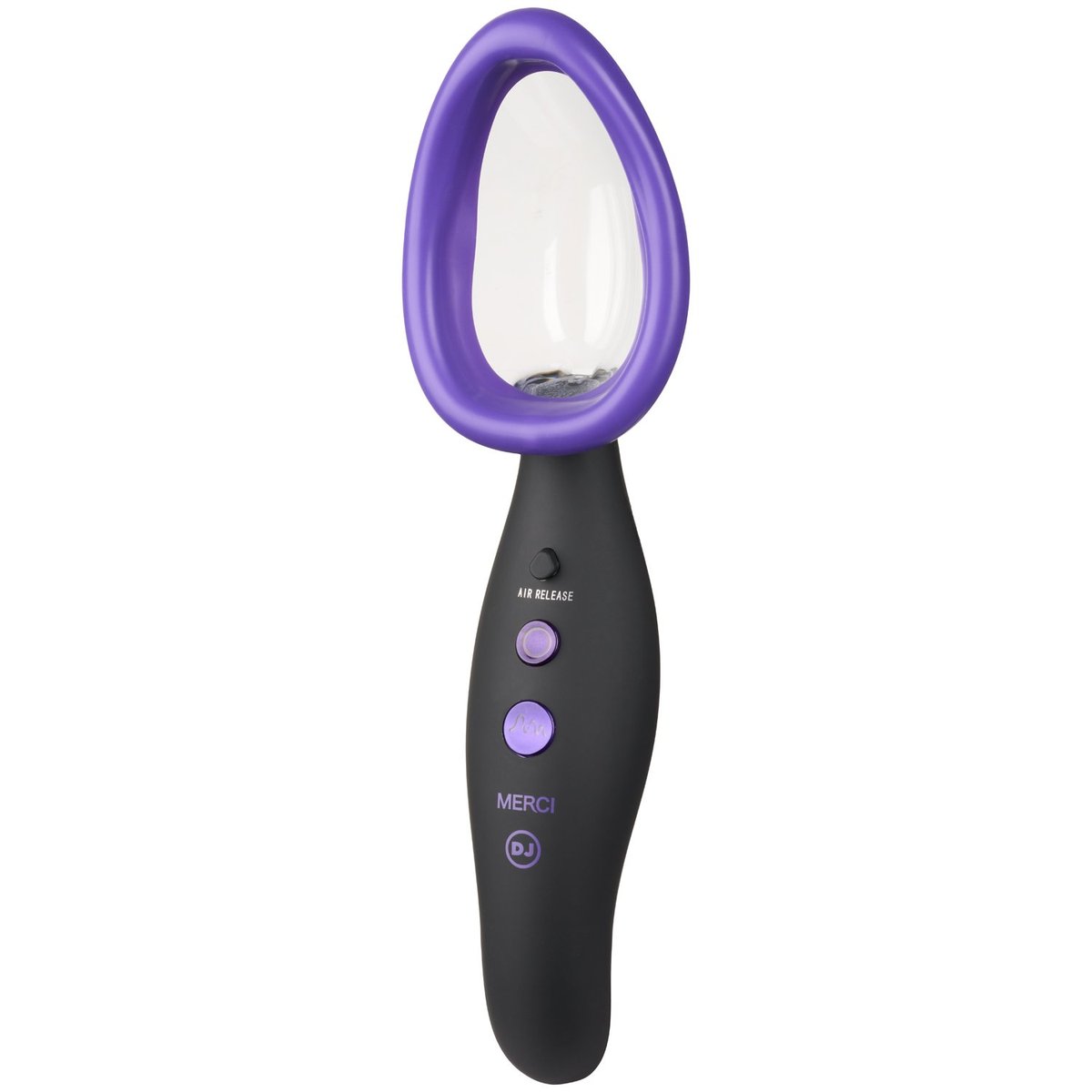 Merci Doc Johnson Pumped Vibrating Vagina Pump - Black