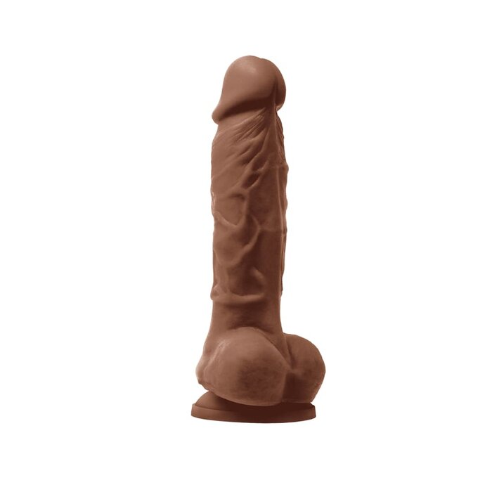 Colours - Pleasures - Vibrating - 5" Dildo - Caramel