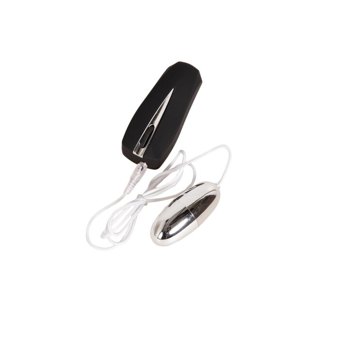 Remote Control Deluxe Silver Love Egg