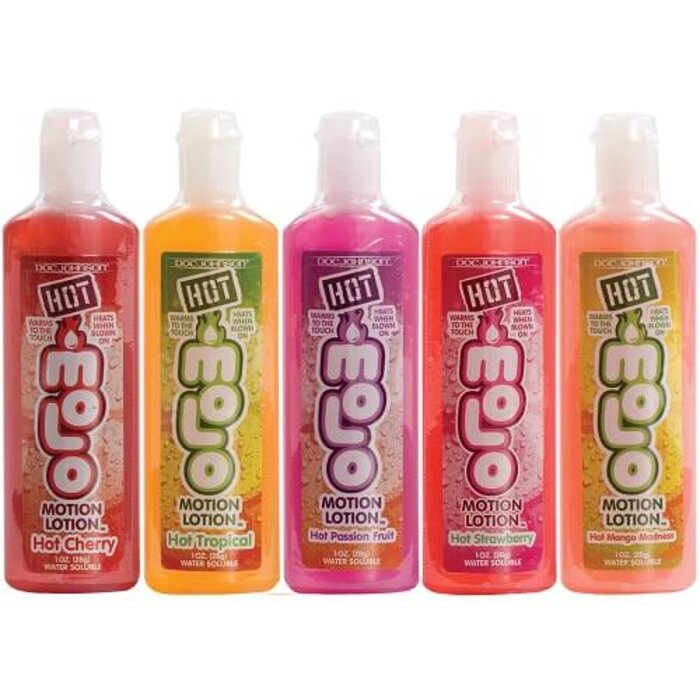 Hot Motion Lotion (MOLO) – 5 Pack Assortment