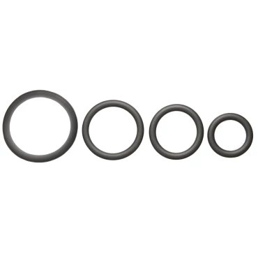 Strap On & Pegging Power Pack - 4-Piece O-Ring Set