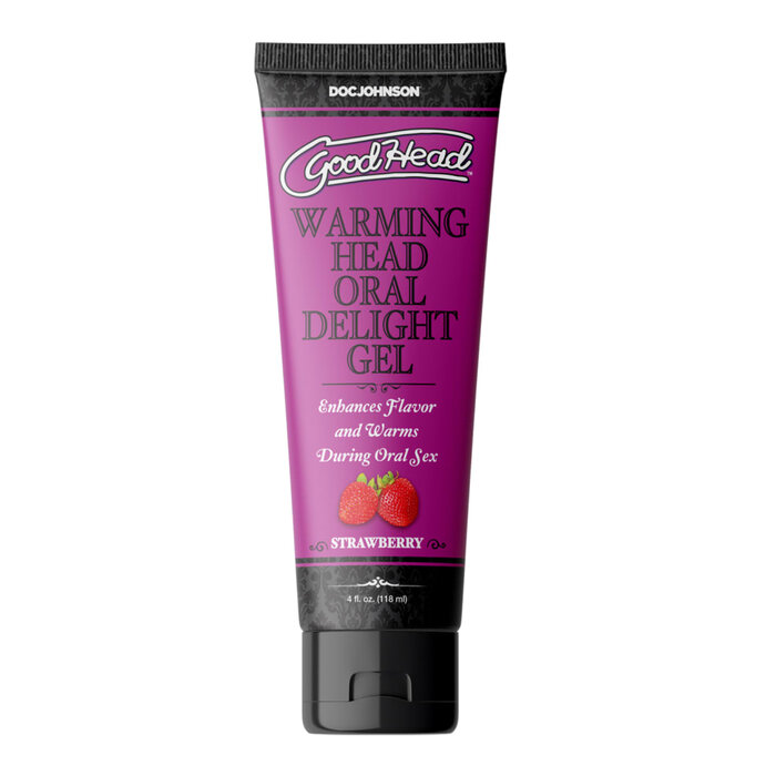 - GoodHead - Warming Oral Delight Gel - Strawberry - 4 oz.