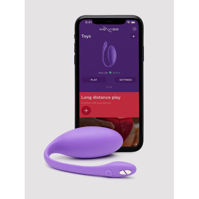 We-Vibe Jive Lite Rechargeable App Controlled Vibrating Love Egg  - Purple