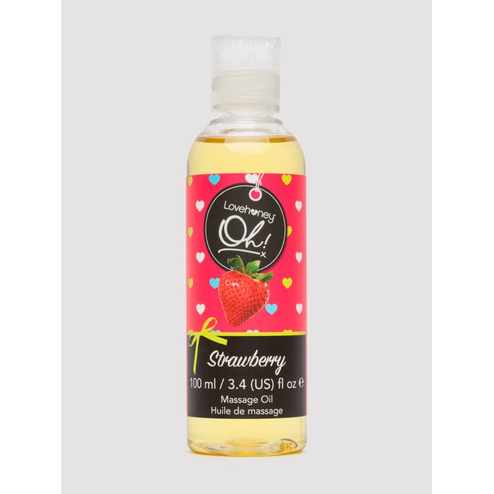 Lovehoney Strawberry Massage Oil 100ml