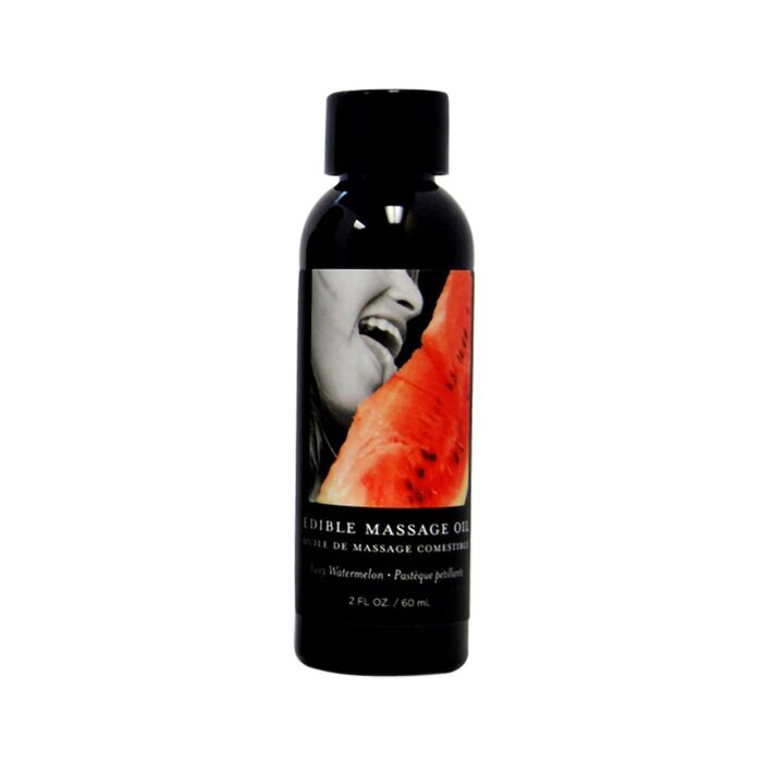 Edible Massage Oil - Watermelon - 2 oz.