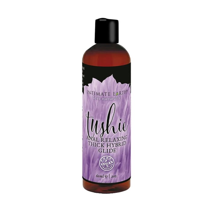 Intimate Earth Tushie - Anal Relaxing Thick Hybrid Glide - 2 oz.