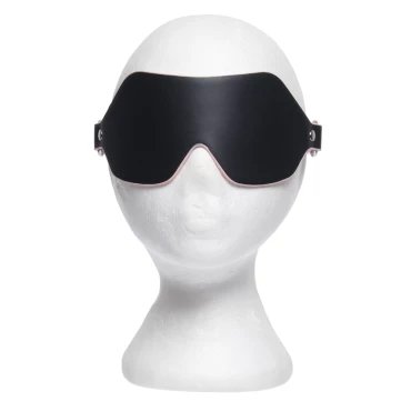 Good Girl Black & Pink Contrast Blindfold