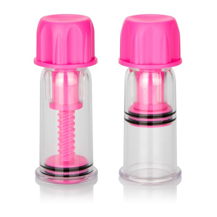 Vacuum Twist Suckers in Pink