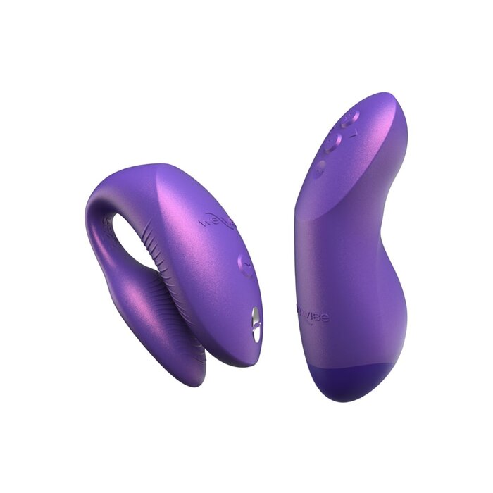 We-Vibe Chorus Pro Cosmic Purple App and Remote Controlled Couple's Vibrator - Blue