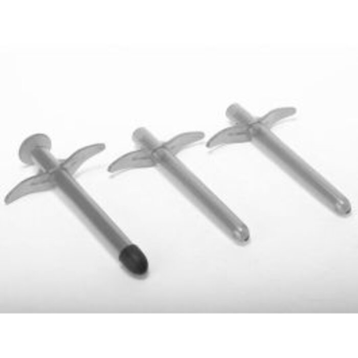 Lube Shooter - 3 Disposable Lube Shooters - Black