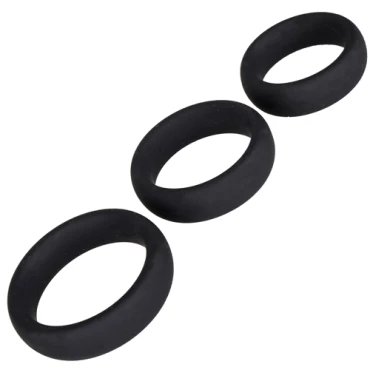 Hard Core Set of Three Wide Cock Rings