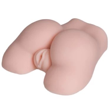 Lay Me Down Vibrating Butt & Vagina Masturbator - 1.2kg